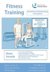 Flyer Fitnesstraining